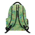 thumbnail image 2 of Chririnla Green Dump Truck Pattern Kids School Backpack for Girls with Breathable, Soft Lightweight 17 Inch Toddler Bookbag for Outdoor Activities Middle School, 2 of 10