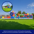 thumbnail image 4 of Herokiddo Block Party 20’ Inflatable Obstacle Course Commercial Grade PVC, Fun Backyard Challenge for Kids and Adults, with Air Blower Included, 4 of 11