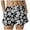 Z01-Black, variant on Women's Flowy Shorts Beach Vacation Summer High Waist Wide Leg Casual Shorts (Pink, M)