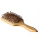 thumbnail image 1 of Cepillo de madera para el cabello con cojín de aire de roble, peine de masaje de dientes anchos para desenredar suavemente el cuero cabelludo., 1 of 3