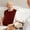Red, variant on Adult Bibs for Elderly Women Men, Reusable Terry Cloth Bibs, Towels Adult Bibs for Eating, Waterproof Bib for Eating, Adjustable and Washable