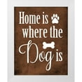thumbnail image 1 of Robinson, Tamara 15x18 White Modern Wood Framed Museum Art Print Titled - Dog Home, 1 of 4