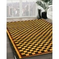thumbnail image 2 of Ahgly Company Indoor Rectangle Abstract Red Checkered Area Rugs, 2' x 5', 2 of 6