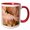 Red/White, variant on 3drose, Canyon De Chelly, Arizona, Usa - Us03 Dpb0157 - Douglas Peebles, 15oz Two-tone Red Mug