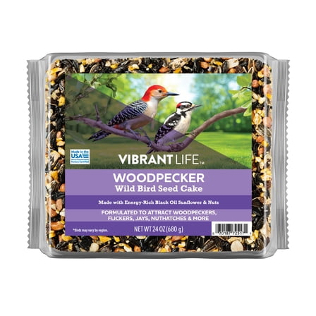 Vibrant Life Woodpecker Seed Cake 24 oz.