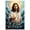 Unframe-style, variant on Jesus Christ Canvas Wall Art, Inspirational Christian Religious Decor, Just Believe Faith Artwork Print, Divine Savior Oil Painting for Home Living Room Bedroom