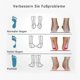 thumbnail image 5 of Norelie Orthopedic Insoles for Arch Support Plantar Fasciitis Relief Comfort Work Sports Shoes, 5 of 5