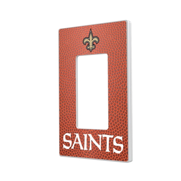 New Orleans Saints Football Design Single Rocker Light Switch Plate