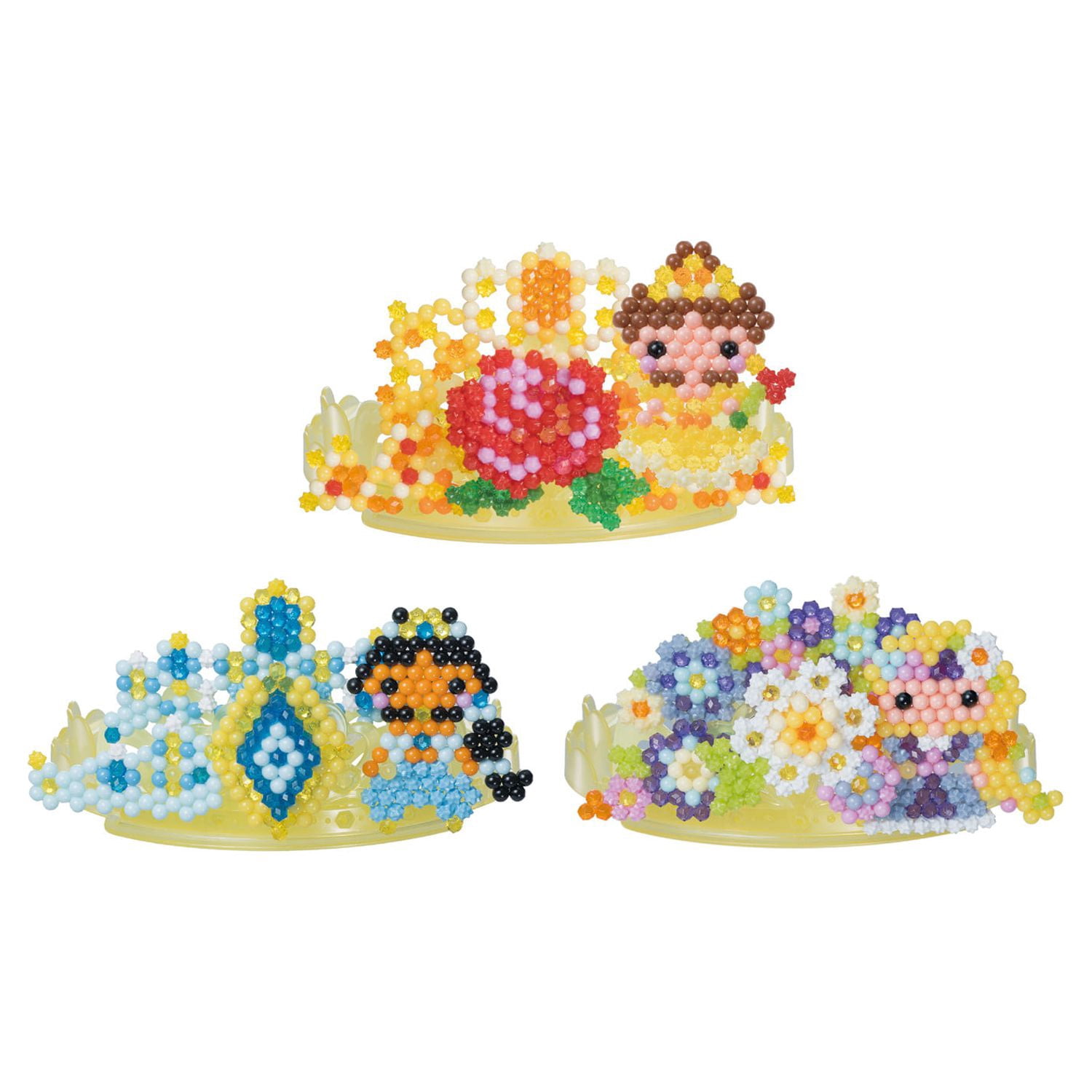 Aquabeads Disney Princess Tiara Set, Kids Crafts, Beads, Arts and Crafts, Complete Activity Kit for 4+