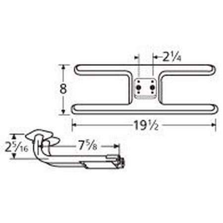 

Stainless Steel Burner Replacement for Select Thermos Gas Grill Models