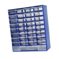 thumbnail image 4 of jicheng Drawer Storage Cabinet Organizer Nuts Screws Small Items Garage Organization Blue, 4 of 9