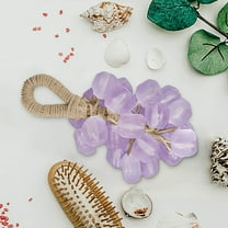 Kokovifyves Grape Soap Grape Knot Soap Handmade Soaps in Grape Shape Natural Cold Process for Body Shower and Facial Cleansing