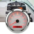 thumbnail image 1 of 85mm Tachometer Gauge 4000RPM, IP67 Waterproof, 7 Color Backlight, Stainless Steel, ABS, Low Power Consumption, Easy Installation, Stepping Instruments, Car Engine Boat RV Yacht, 1 of 8