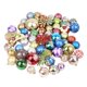 thumbnail image 4 of 60 piezas de adornos colgantes de bolas de Navidad, decorativo inastillable, decoración de Navidad DIY, decoraciones para bodas, fiestas Macarena Colgantes Bolas, 4 of 8