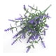 thumbnail image 4 of Toystoory 2 uds lavanda artificial flor falsa plástico 7 puntas jardín planta ramo suministro Navidad fiesta exterior boda Decoración Púrpura Toystoory HA084189-04, 4 of 6
