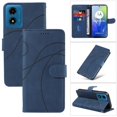 thumbnail image 1 of Flip Case For FOXDOCK Motorola MOTO G24 Card Slots and Kickstand Function Skin Feel Leather, 1 of 5