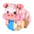 thumbnail image 2 of Compatible con Lego Pig Diary, adorable juguete ensamblado con 61 bloques de construcción para regalo, 2 of 5