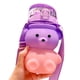 thumbnail image 1 of Botella de agua con pajita, a prueba de fugas, para deportes, para oficina, escuela, emergente, para beber, desmontable, reutilizable, para Almacenamiento y organización del hogar 1400ML Púrpura Bewildely HA066597-06, 1 of 6