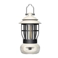 thumbnail image 2 of Liquidation & Promo, Lampe de Camping Rétro Cheval, Éclairage COB, Portable, Dimmable, pour Extérieur, Urgence, Résistant aux Intempéries, Noir Akmoler jusqu'à 30 % de Réduction / Plastique, Blanc [Nouvelle Arrivée], 2 of 9
