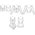 thumbnail image 3 of McCalls Sewing Pattern 8116 Tops, 3 of 5