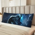 thumbnail image 2 of Fotbe Celestial Ram Night Sky Funda para Almohada Corporal con Diseño, Funda de Microfibra Ultrasuave de 20x54 Pulgadas, Ropa de Cama Elegante, 2 of 7