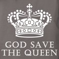 thumbnail image 3 of CafePress - God Save The Queen Women's Dark T Shirt - Womens Comfort Colors® Shirt, 3 of 4