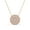 Rose Gold, variant on Hazel Necklace 18K Rose Gold over 925 Sterling Silver | Everyday Jewelry for Women, Birthday Gift for Her