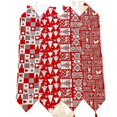 thumbnail image 1 of Bandera de mesa navideña de nieve de alce, artículos decorativos navideños, Bandera de mesa de algodón, decoración creativa de mesa de tela navideña, 1 of 4