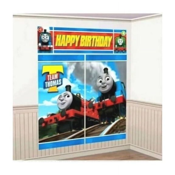 Thomas The Tank Engine Scene Setter Photo Background Poster 5 Count