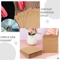 thumbnail image 2 of 100Pcs Cd Envelopes Manila Envelopes Storage For Cds Documents Cards Packaging, 2 of 8