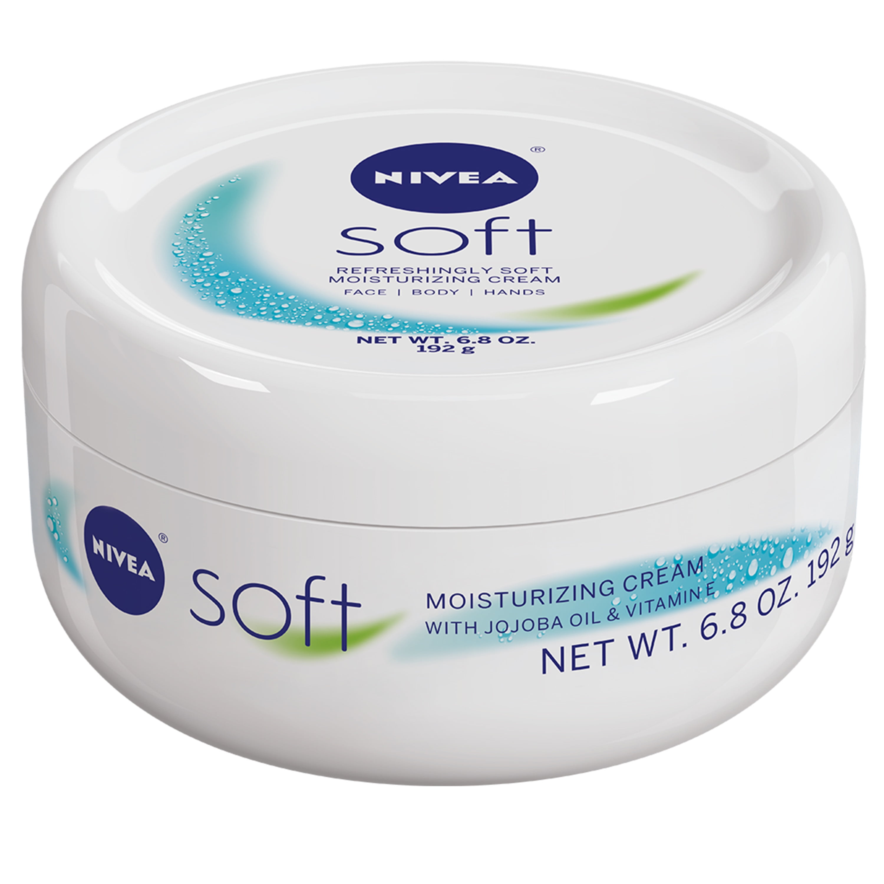vloek Oh Krankzinnigheid NIVEA Soft, Refreshingly Soft Moisturizing Cream, 6.8 Oz Jar - Walmart.com