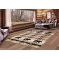 thumbnail image 2 of United Weavers of America Lodge Plaid Loomed Area Rug, 1.83' x 2.67', 2 of 9