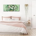 thumbnail image 2 of Wall Art White Rose Flowers Vincent Van Gogh Painting On Canvas Wall Decorations for Living Room Stretched and Framed Canvas Paintings 3 Piece Bedroom Wall Decor Office Home Decor - 12"x16"x3, 2 of 6