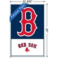 thumbnail image 3 of MLB Boston Red Sox - Logo 22 Wall Poster with Pushpins, 22.375" x 34", 3 of 5
