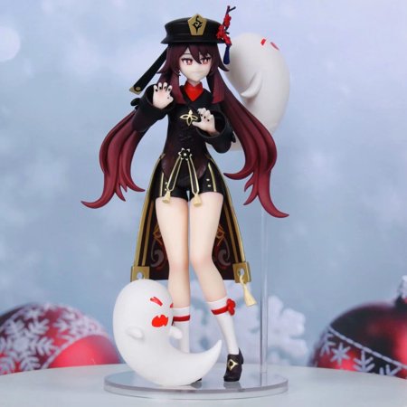 7.5" Genshin Impact Hu Tao Figure PVC Model Toy Anime Girl Collection Doll Bulk