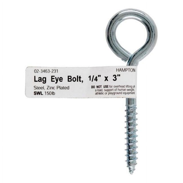 Hampton 02-3463-231 Vis de Décalage 0.25 x 3 Po. - Lot de 10