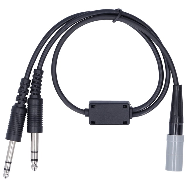 Adaptador de auriculares de aviación Jadeshay GA 2