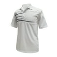 thumbnail image 1 of Monterey Club Men's Flash Element Contrast Golf Polo Shirt #1541, 1 of 2