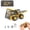 Dump Truck, variant on RC Excavator and Dump Truck Toy Set,2025 New 2.4ghz Remote Control Construction Vehicle Set,Alloy Material, with Cool Lights and Sounds
