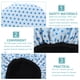 thumbnail image 2 of Gorro de baño para mujer, gorro de ducha de triple capa, gorro de baño reutilizable, gorro de baño 3 en 1 para cabello largo, 2 of 4