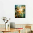 thumbnail image 2 of Nawypu  Autumn Birch Trees Abstract Leaves Canvas Wall Art,, 2 of 4