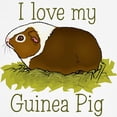 thumbnail image 3 of CafePress - I Love My Guinea Pig Sweatshirt - Crew Neck Sweatshirt, 3 of 4