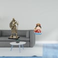 thumbnail image 2 of Escultura de resina de caballero europeo y su madre. Adorno de escritorio creativo. Figura decorativa para sala de estar, entrada, dormitorio, armario, 2 of 8