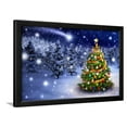 thumbnail image 1 of Christmas Tree in Snowy Night, Framed Art Print Wall Art by Smileus Sold by Art.Com, 1 of 5