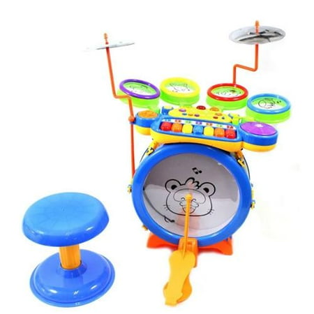 15" Toy Drum & Keyboard Play Set for Children (Gift Idea)