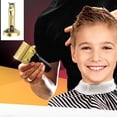 thumbnail image 4 of Cortapelos profesional para hombre - Recortadora eléctrica con 3 peines guía para barberos profesionales, 4 of 5