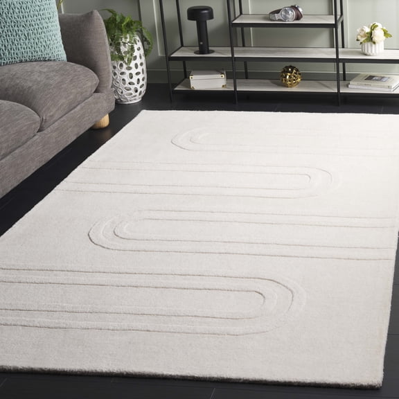 Safavieh Mykonos Trecia Geometric Area Rug, Ivory, 5' x 8'