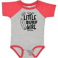 thumbnail image 3 of Inktastic Little Surf Girl with Surfboard Girls Baby Bodysuit, 3 of 5