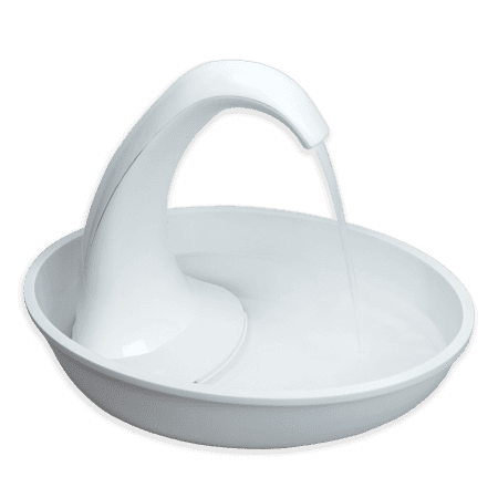 Pioneer Pet Swan Plastic Drinking Fountain 80 oz.