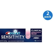 Crest Fluoride Anticavity Toothpaste Sensitivity Extra Whitening 4.1 oz, 2pk